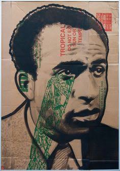 Lukisan Frantz Fanon. Gambar dari fubiz.net
