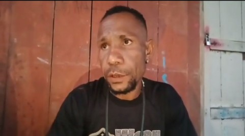 Rafael Sokoy, Kordonator SPSI Kebun 2 PT Tandan Sawita, Kabupaten Keerom. Foto dok laolao-papua.com