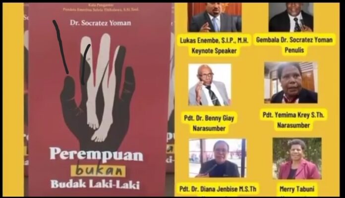Poster diskusi launching buku 