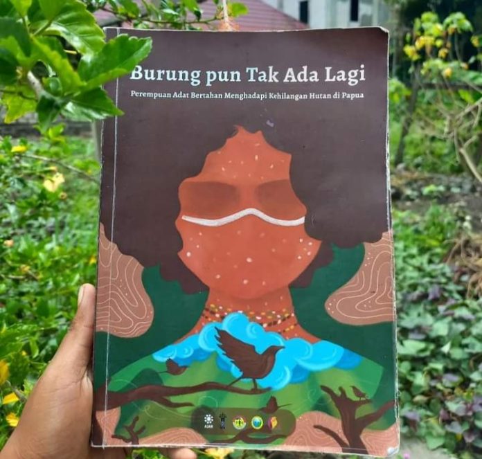 Buku 'Burung pun Tak Ada Lagi'. Foto dok laolao-papua.com