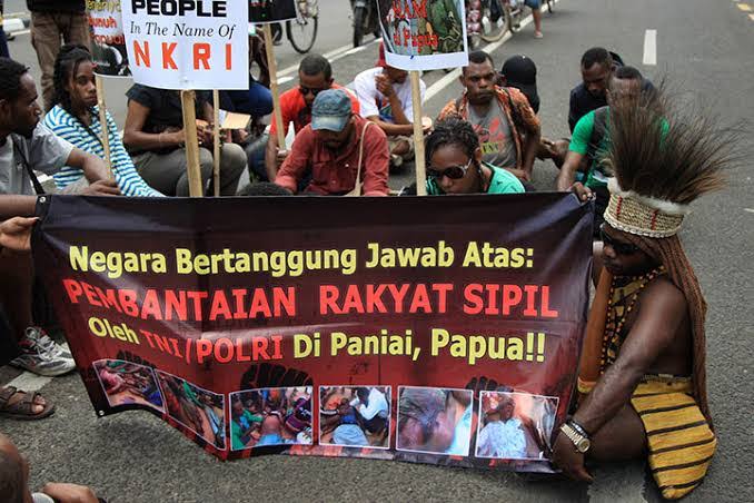 Aksi demonstrasi di Jakarta tahun 2020. Foto dari mediaindonesia.com